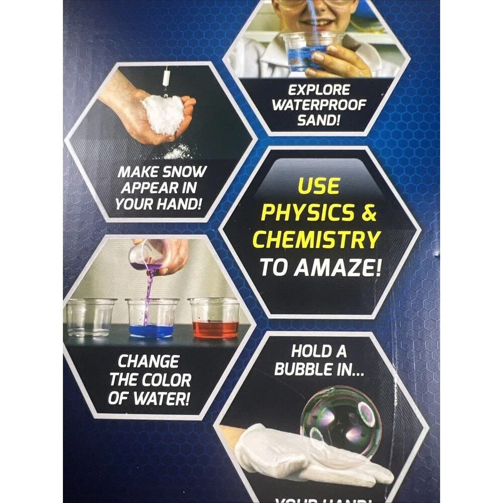 National Geographic STEM Science Magic Kit for Kids Magic 10 Easy Magic Tricks